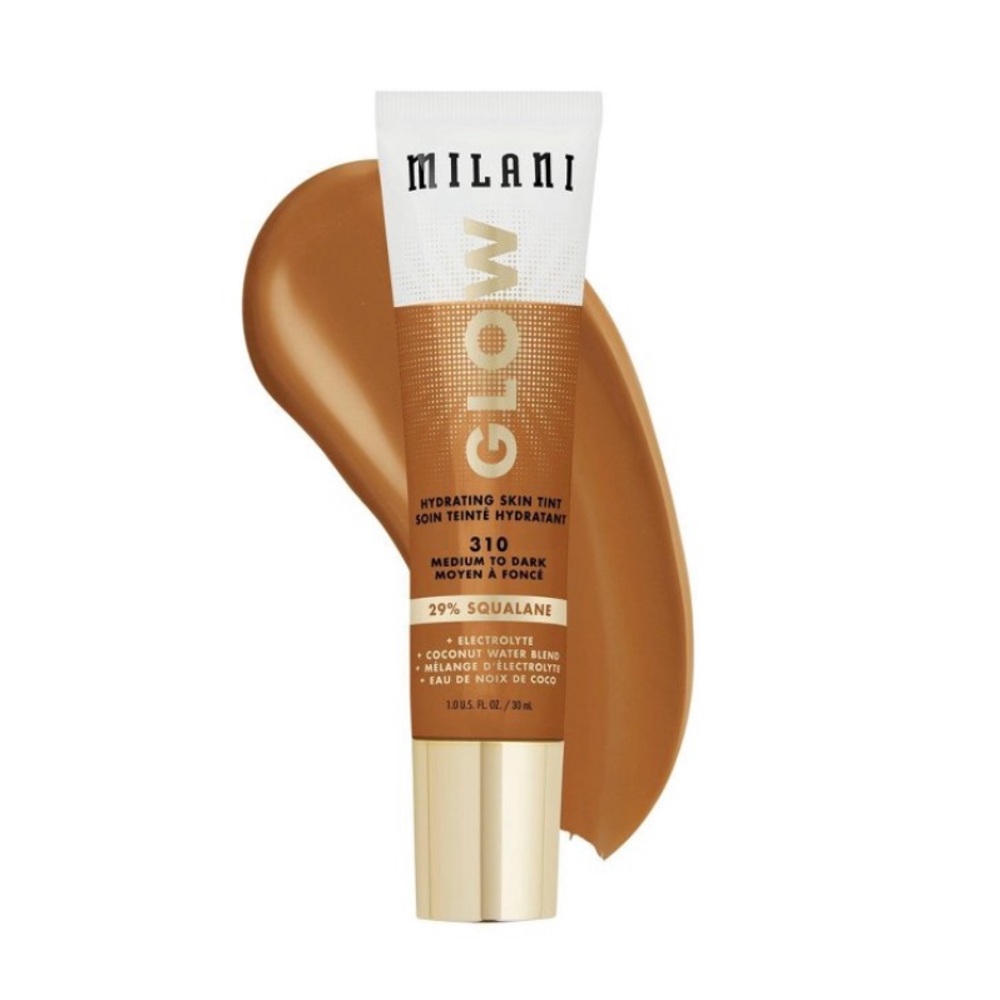 Milani Glow Hydrating Skin Tint - Medium to Dark 310 - 1 fl oz
